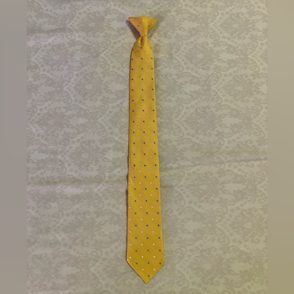 Boys SAKS FIFTH Avenue Gold Tie